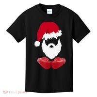 Merry Christmas Santa Claus Boxing Unisex Kids T-Shirt thumb 0