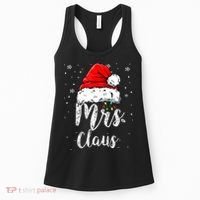 Mrs. Claus Santa Hat Christmas,Claus Santa Women's Tank Top thumb 0