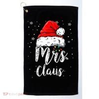 Mrs. Claus Santa Hat Christmas,Claus Santa Golf Towel thumb 0