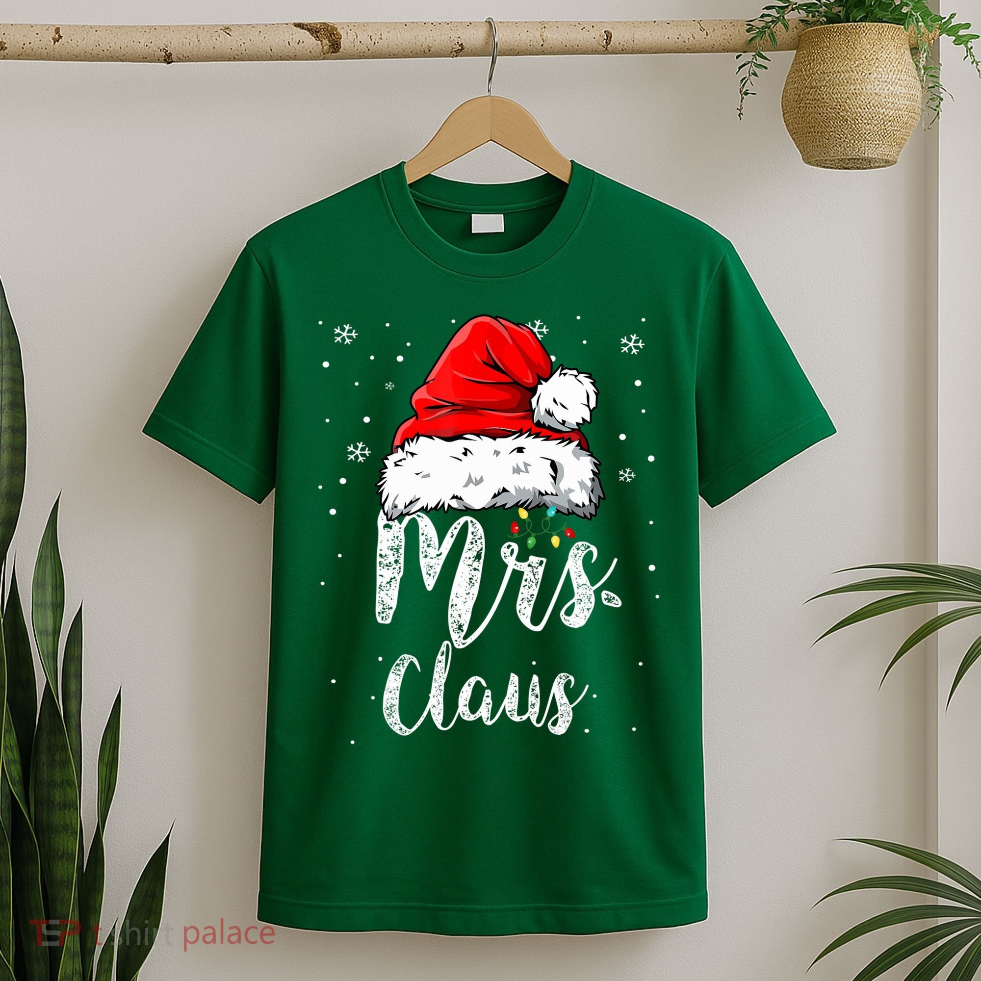Mrs. Claus Santa Hat Christmas,Claus Santa T-Shirt