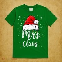 Mrs. Claus Santa Hat Christmas,Claus Santa T-Shirt thumb 5