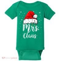 Mrs. Claus Santa Hat Christmas,Claus Santa Baby Bodysuit thumb 0