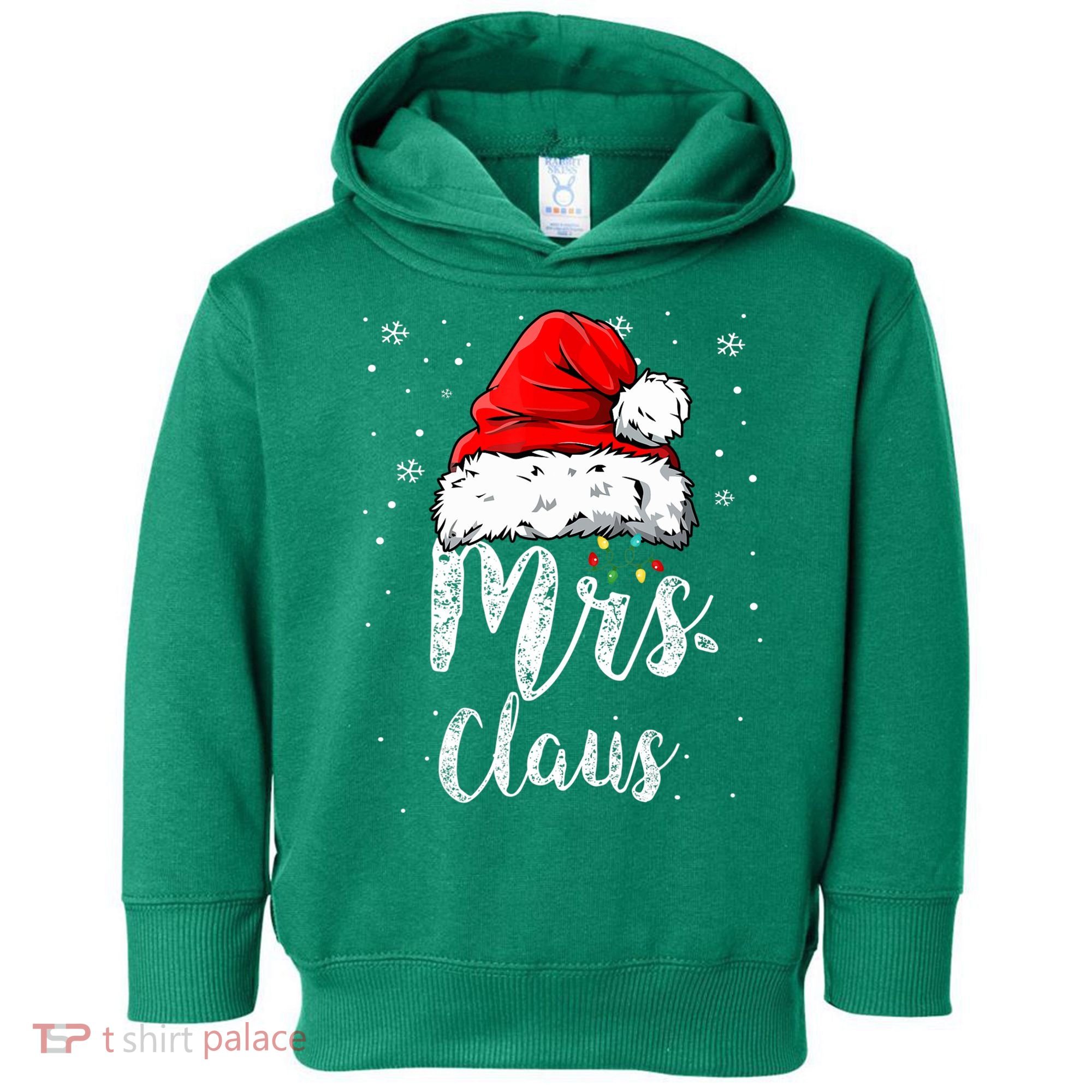 Mrs. Claus Santa Hat Christmas,Claus Santa Toddler Hoodie