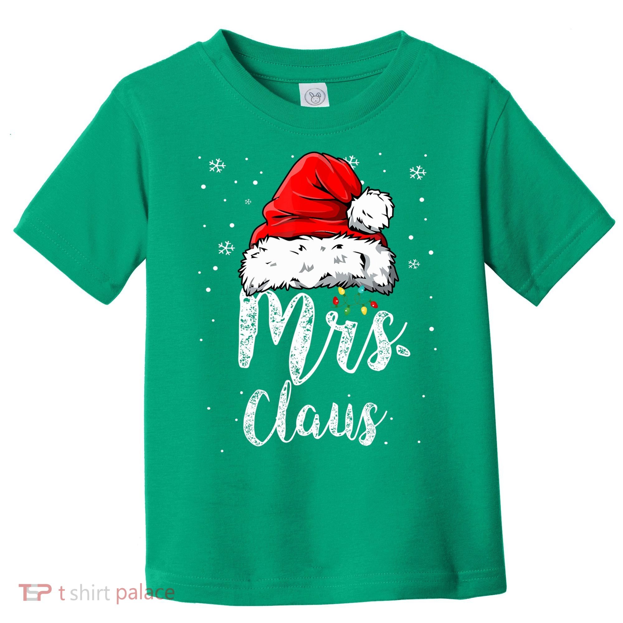 Mrs. Claus Santa Hat Christmas,Claus Santa Toddler T-Shirt