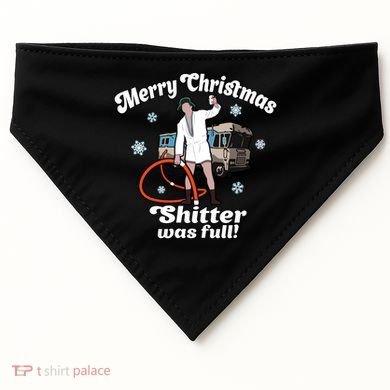 Christmas Vacation Merry Christmas Shitters Full Christmas Ugly USA-Made Doggie Bandana
