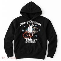 Christmas Vacation Merry Christmas Shitters Full Christmas Ugly Hoodie thumb 0