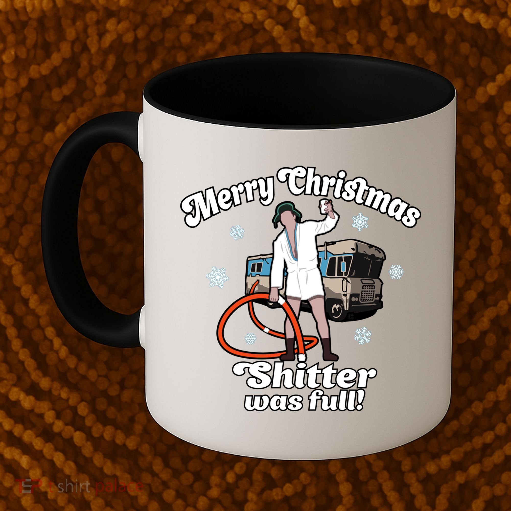 Christmas Vacation Merry Christmas Shitters Full Christmas Ugly Coffee Mug