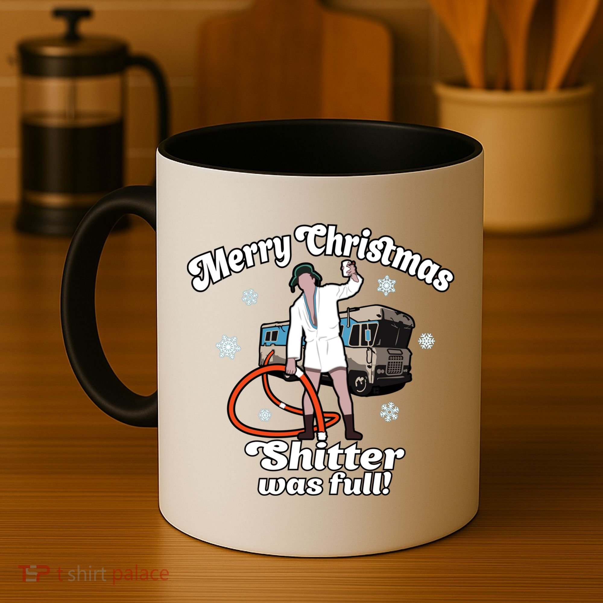 Christmas Vacation Merry Christmas Shitters Full Christmas Ugly Coffee Mug