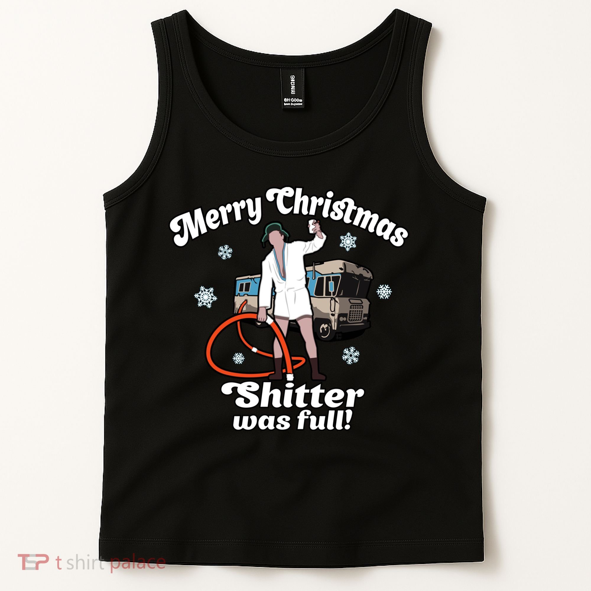 Christmas Vacation Merry Christmas Shitters Full Christmas Ugly Tank Top