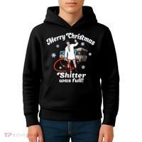 Christmas Vacation Merry Christmas Shitters Full Christmas Ugly Kids Hoodie thumb 4