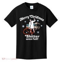 Christmas Vacation Merry Christmas Shitters Full Christmas Ugly Kids T-Shirt thumb 0