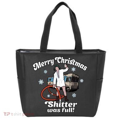Christmas Vacation Merry Christmas Shitters Full Christmas Ugly Tote Bag