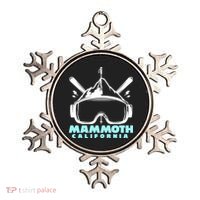 Mammoth California Skiing Ornament thumb 0