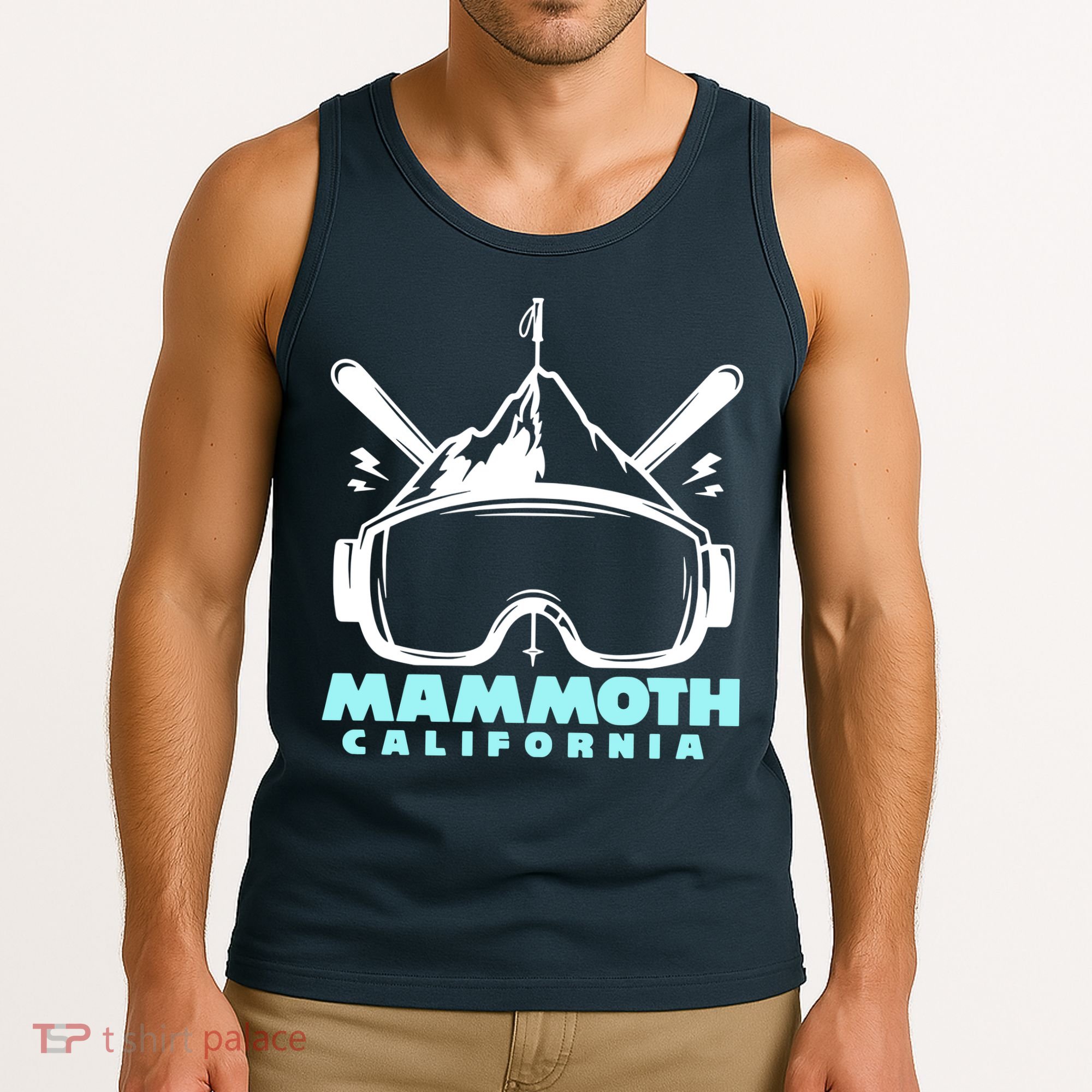 Mammoth California Skiing Tank Top