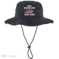 Make Common Sense Great Again Funny Saying Trending Gift Bucket Hat thumb 0