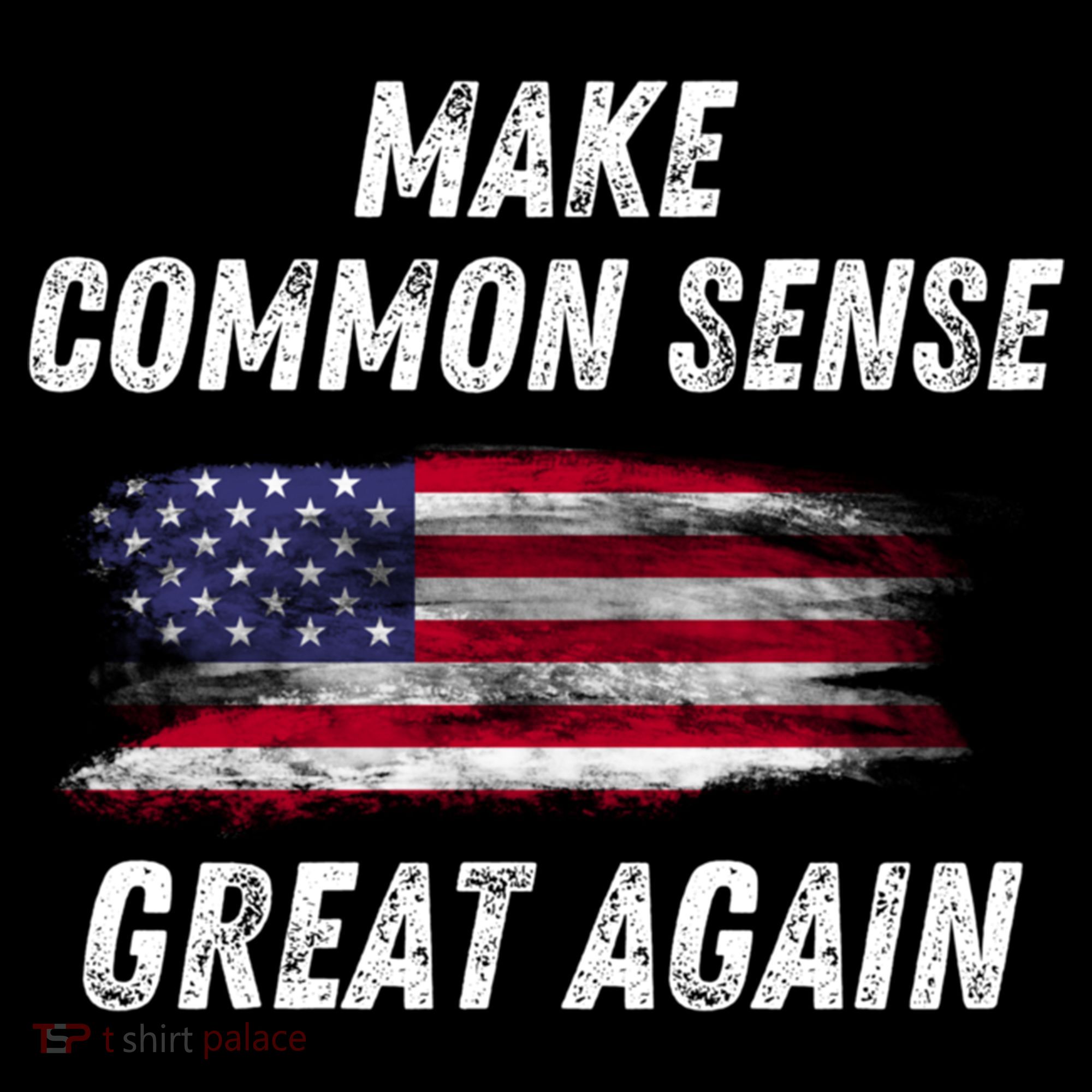Make Common Sense Great Again Funny Saying Trending Gift Women's Hoodie