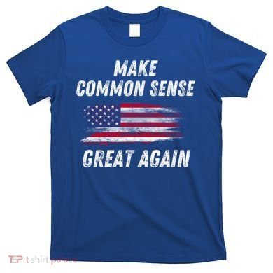 Make Common Sense Great Again Funny Saying Trending Gift T-Shirt