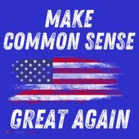 Make Common Sense Great Again Funny Saying Trending Gift Women's Long Sleeve Shirt thumb 2