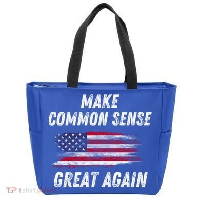 Make Common Sense Great Again Funny Saying Trending Gift Tote Bag