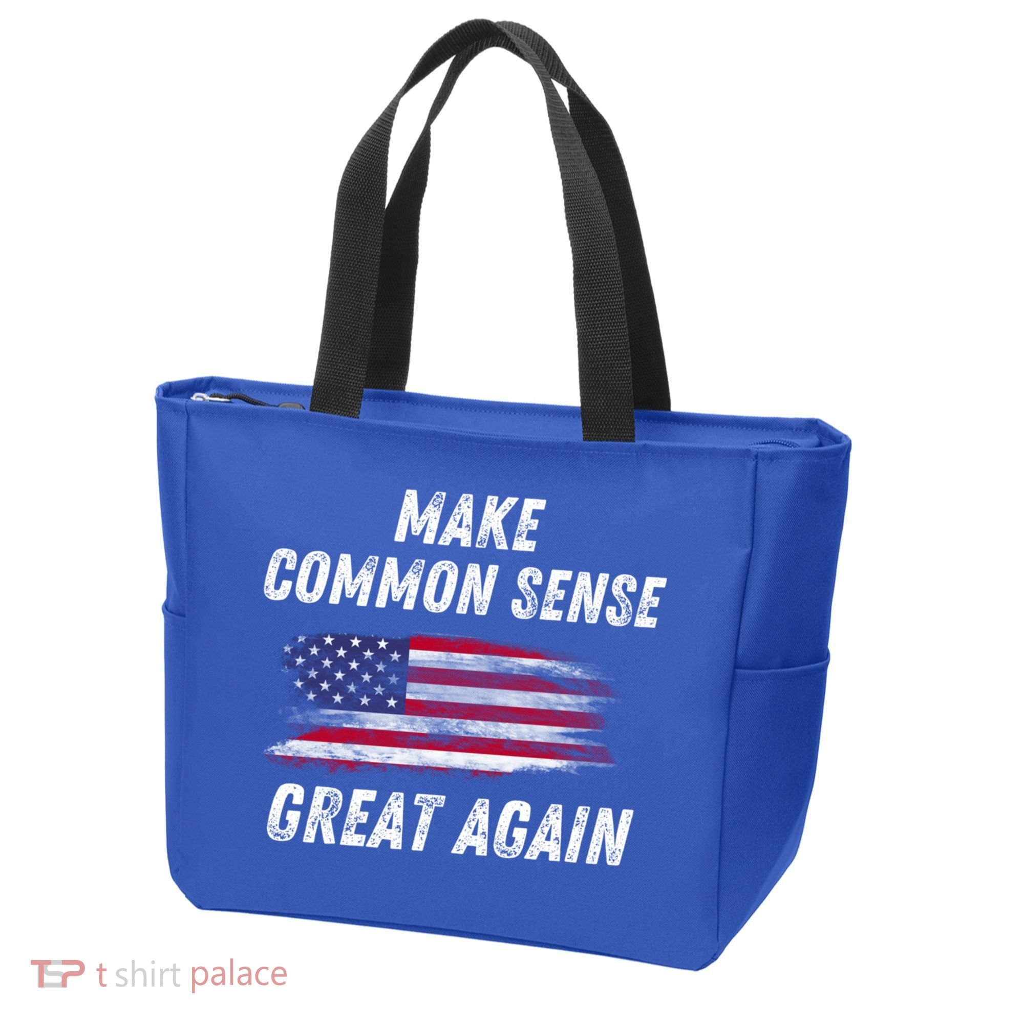 Make Common Sense Great Again Funny Saying Trending Gift Tote Bag