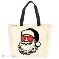 Merry Christmas Santa Vibes Tote Bag thumb 0