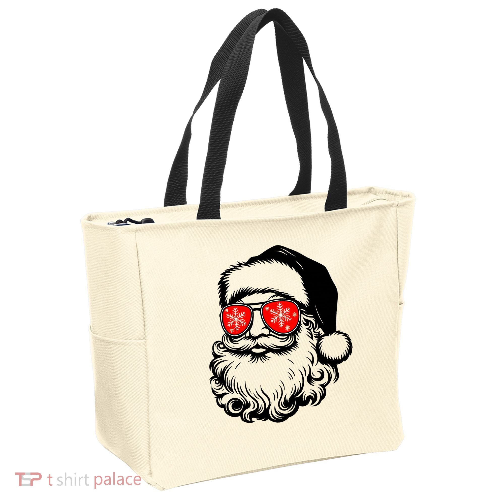 Merry Christmas Santa Vibes Tote Bag