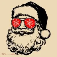 Merry Christmas Santa Vibes Tote Bag thumb 4