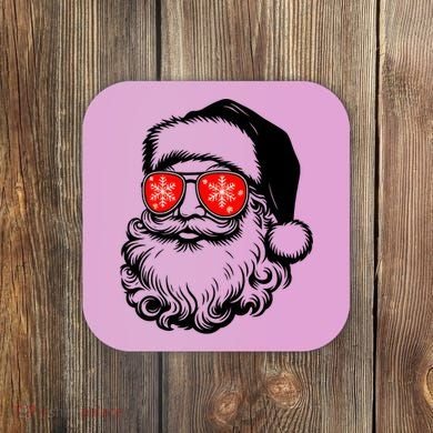Merry Christmas Santa Vibes Coaster