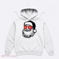 Merry Christmas Santa Vibes Hoodie thumb 0
