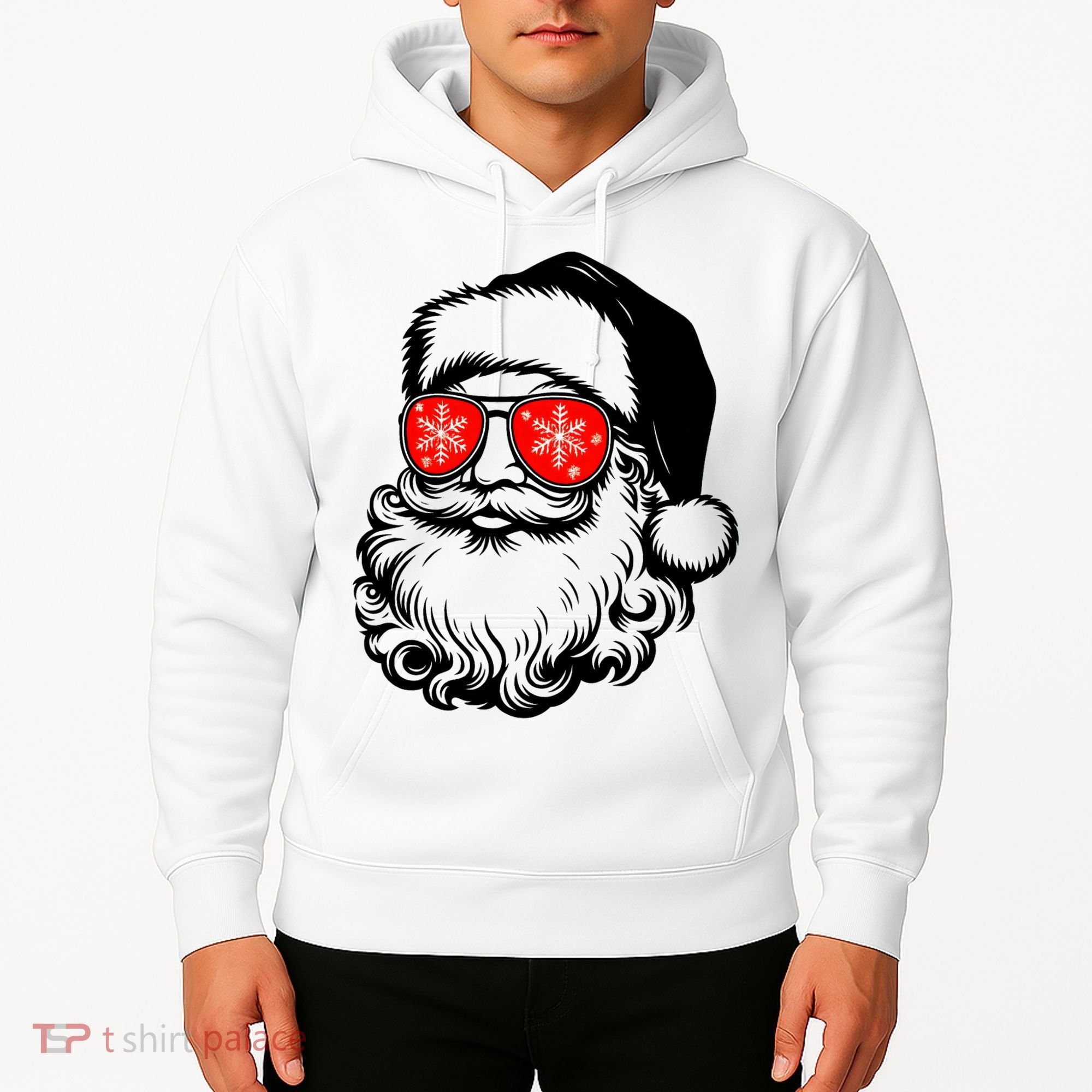 Merry Christmas Santa Vibes Hoodie