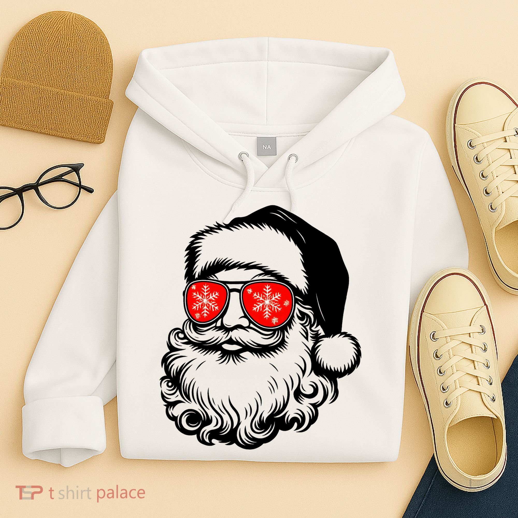 Merry Christmas Santa Vibes Hoodie