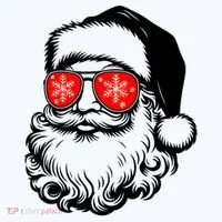 Merry Christmas Santa Vibes Hoodie thumb 2