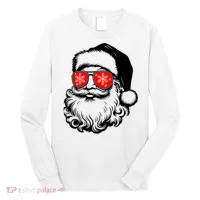 Merry Christmas Santa Vibes Long Sleeve Shirt thumb 0