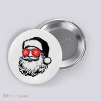 Merry Christmas Santa Vibes Button thumb 0