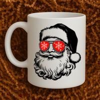 Merry Christmas Santa Vibes Coffee Mug thumb 2