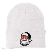 Merry Christmas Santa Vibes Beanie thumb 0
