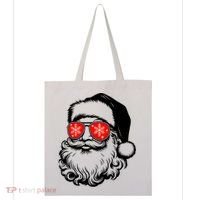 Merry Christmas Santa Vibes Tote Bag thumb 0