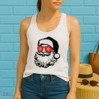 Merry Christmas Santa Vibes Women's Tank Top thumb 2