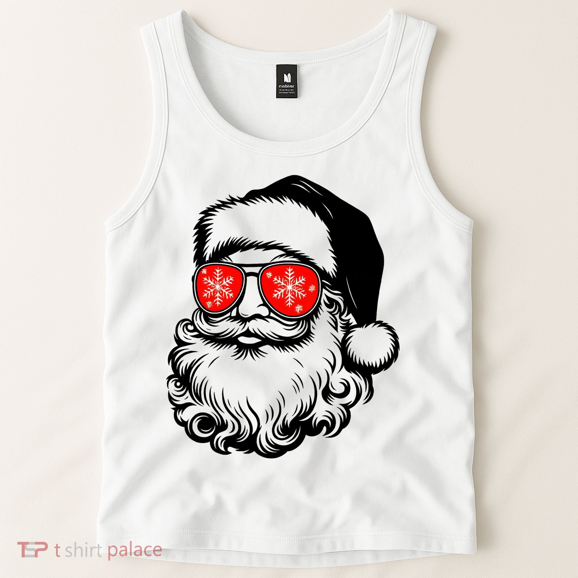 Merry Christmas Santa Vibes Tank Top