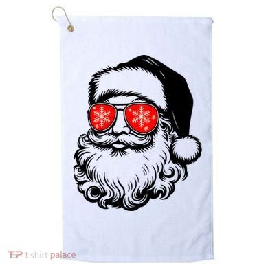 Merry Christmas Santa Vibes Golf Towel