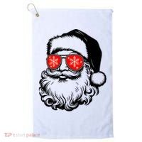Merry Christmas Santa Vibes Golf Towel thumb 0