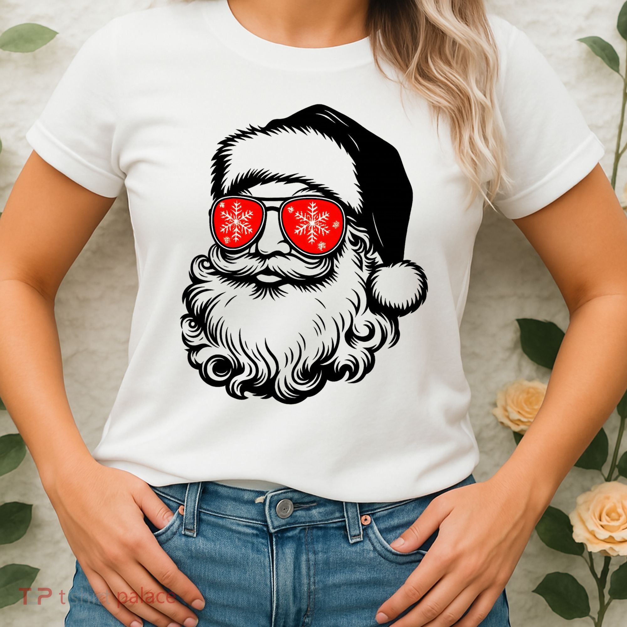 Merry Christmas Santa Vibes Women's T-Shirt