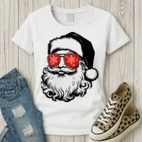 Merry Christmas Santa Vibes Women's T-Shirt thumb 3