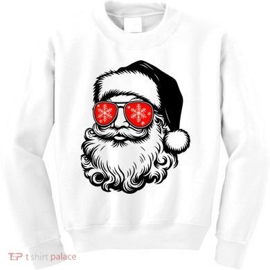 Merry Christmas Santa Vibes Kids Sweatshirt