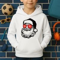 Merry Christmas Santa Vibes Kids Hoodie thumb 2