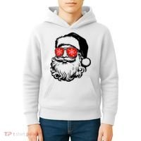 Merry Christmas Santa Vibes Kids Hoodie thumb 4