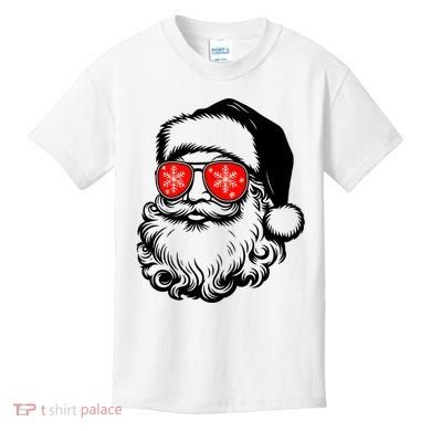 Merry Christmas Santa Vibes Kids T-Shirt