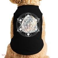 Metatron Cube Sacred Geometry Spiritual Yoga Doggie Tank thumb 0