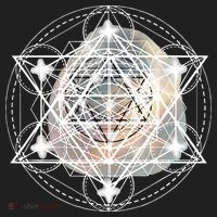 Metatron Cube Sacred Geometry Spiritual Yoga Beanie thumb 2