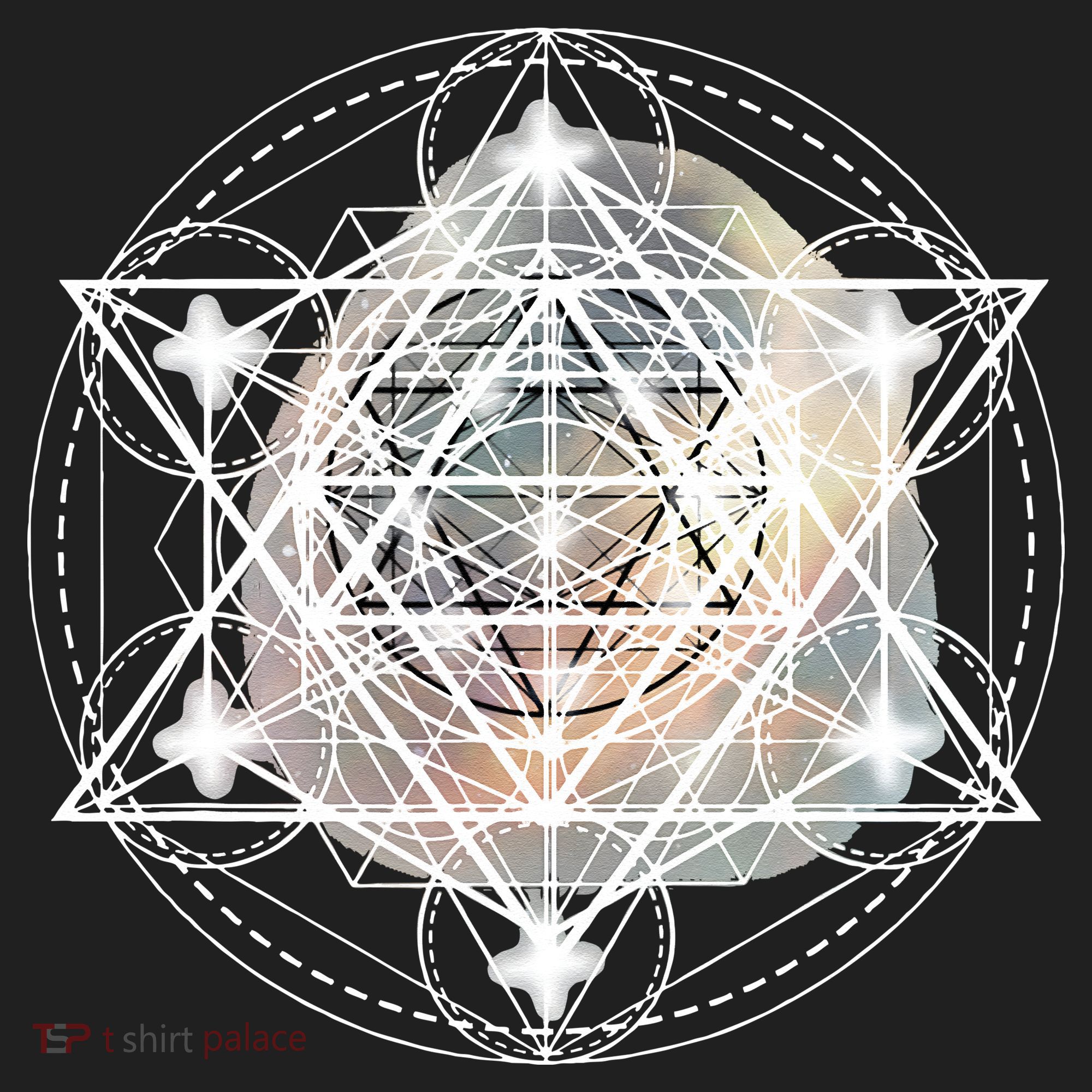 Metatron Cube Sacred Geometry Spiritual Yoga Beanie